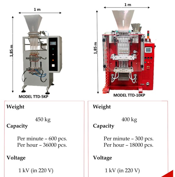 Stick Sugar Filling Machine